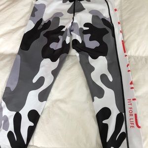 Fiternity leggings grey camo